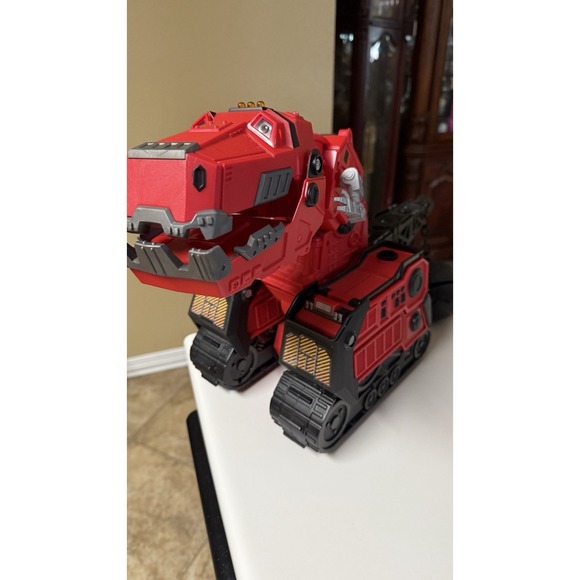 Mattel | Toys | Mega Chompin Ty Rux 2 Dinotrux Lights Sounds Figure ...